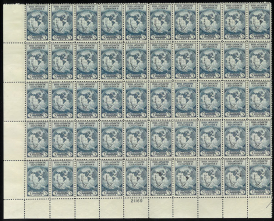 U.S. #733 Byrd Antarctic Sheet of 50 #21170