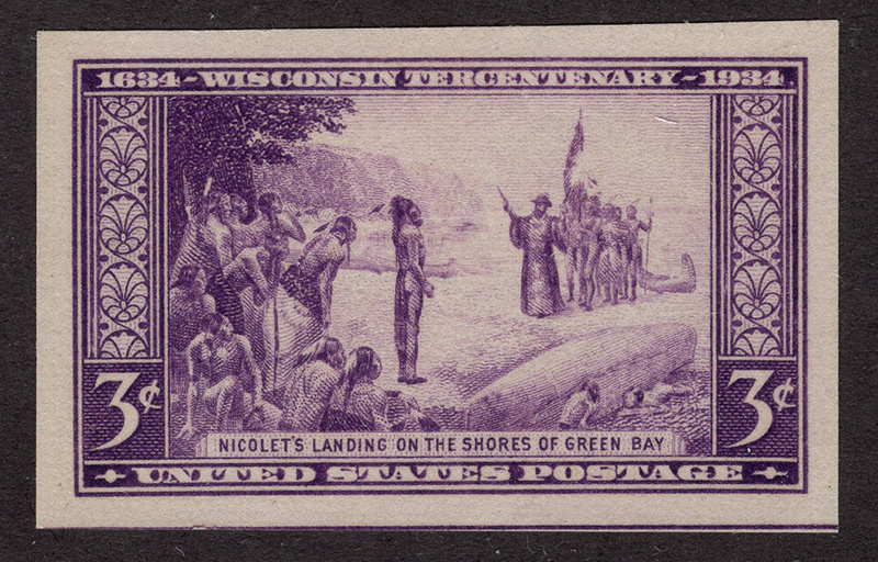 U.S. #755 Wisconsin