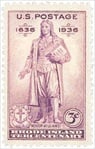 U.S. #777 Rhode Island Tercentenary MNH