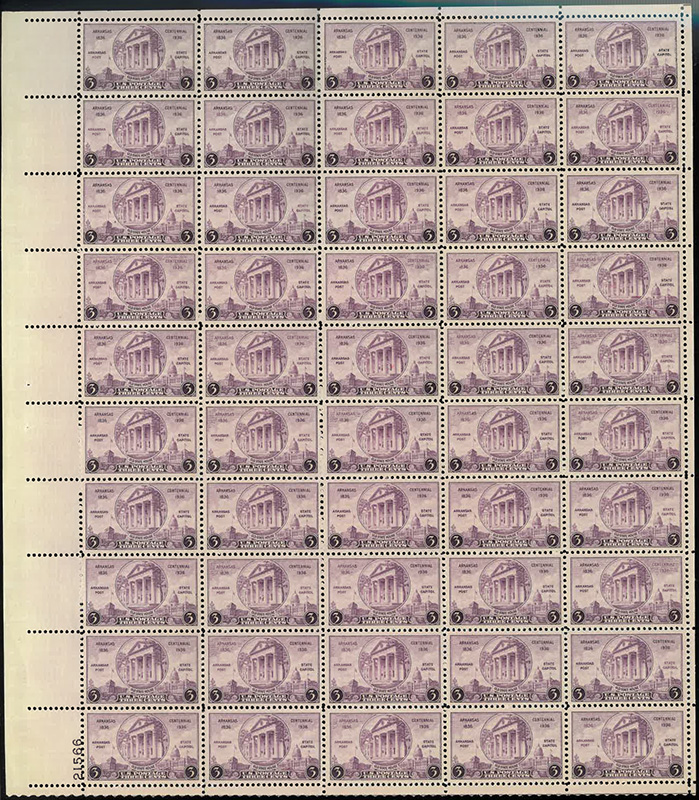 U.S. #782 Arkansas Centennial