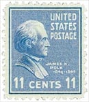 U.S. #816 11c James K. Polk MNH