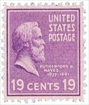 U.S. #824 19c Rutherford B. Hayes MNH