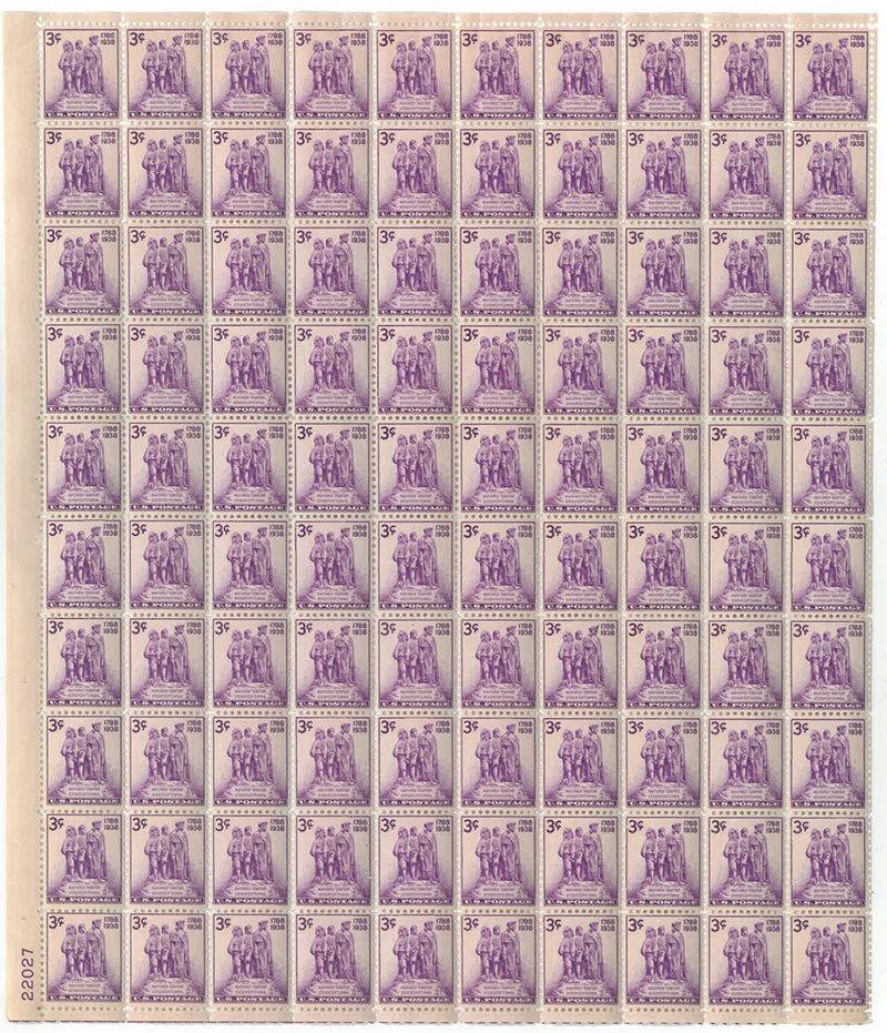 U.S. #837 Northwest Territory MNH