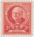 U.S. #870 2c Mark Hopkins MNH