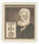 U.S. #893 10c Alexander Graham Bell MNH