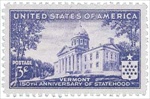 U.S. #903 Vermont Statehood MNH