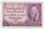 U.S. #946 Joseph Pulitzer MNH