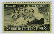 U.S. #956 Four Chaplains MNH