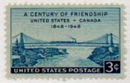 U.S. #961 U.S.-Canada Friendship MNH