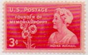 U.S. #977 Moina Michael - Flanders Field MNH