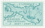 U.S. #984 Annapolis Tercentenary MNH