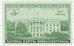 U.S. #990 The White House MNH