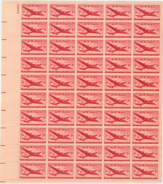 U.S. #C32 5c DC-4 Skymaster
