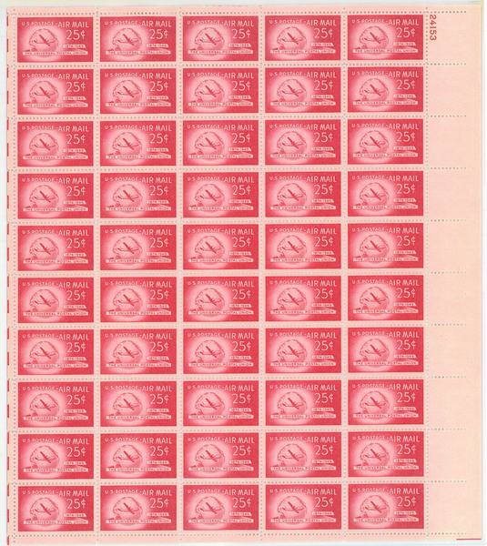 U.S. #C44 25c Universal Postal Union Issue