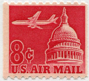 U.S. #C65 8c Capitol Dome Coil MNH