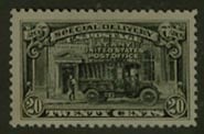 U.S. #E14 Post Office Truck 20c MNH