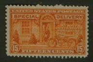 U.S. #E16 Motorcycle Delivery 15c MNH