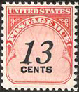 U.S. #J103 13c Postage Due MNH