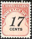 U.S. #J104 17c Postage Due MNH