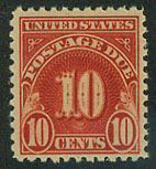 U.S. #J74 10c Postage Due MNH