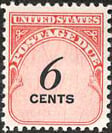 U.S. #J94 6c Postage Due MNH