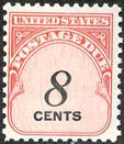 U.S. #J96 8c Postage Due MNH