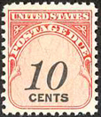 U.S. #J97 10c Postage Due MNH