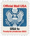 U.S. #O127 1c Official MNH