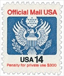 U.S. #O129A 14c Official MNH