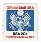 U.S. #O135 20c Official MNH
