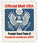 U.S. #O138 D Rate Official MNH