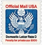 U.S. #O139 D Rate Official MNH