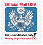 U.S. #O144 F Rate Official MNH