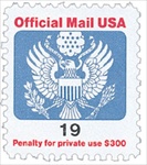 U.S. #O147 19c Official MNH