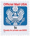 U.S. #O154 1c Official MNH