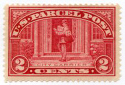 U.S. #Q2 2c City Carrier Mint