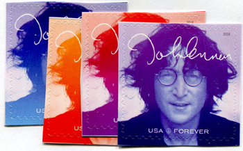U.S. #5312-15  John Lennon, 4 Singles