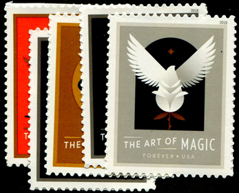 U.S. #5301-05 The Art of Magic, 5 Singles