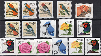 U.S. #3031-55 Flora and Fauna MNH