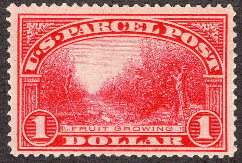 U.S. #Q12 $1.00 Fruit Growing MNH