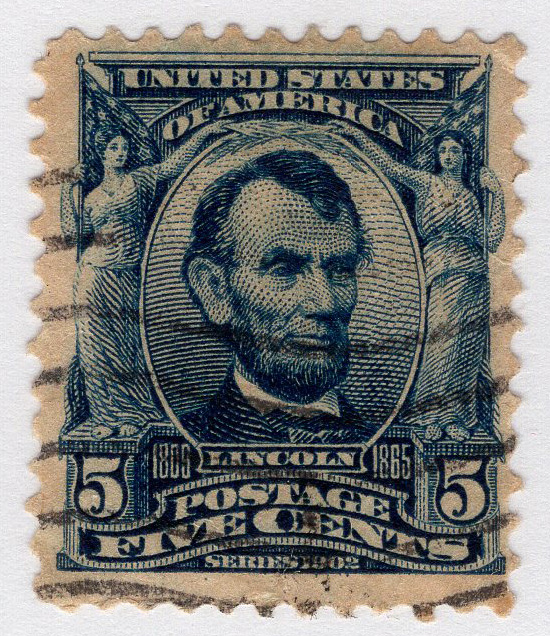 U.S. #304 5c Lincoln Used