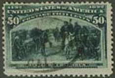 U.S. #240 Recall of Columbus 50c Used