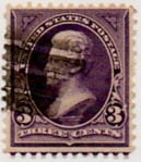 U.S. #253 3c Jackson Used
