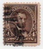 U.S. #254 4c Lincoln Used