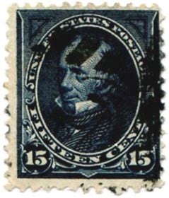 U.S. #259 15c Clay - Used