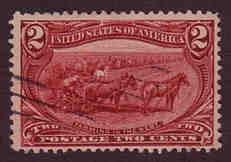 U.S. #286 Farming in the West 2c Used