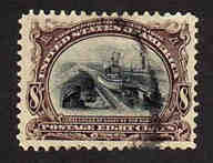 U.S. #298 Sault Ste. Marie Canal Locks 8c Used