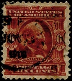 U.S. #305 6c Garfield Used