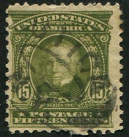 U.S. #309 15c Henry Clay Used