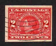 U.S. #371 Alaska-Yukon Pacific Imperf Used